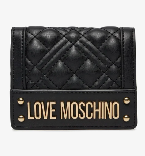 LOVE MOSCHINO 지갑 블랙